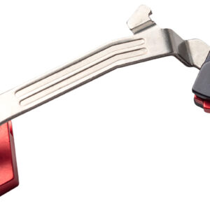 Timney Triggers ALPHAGLOCK34 Alpha Competition 9mm Luger/40 S&W, Black Straight Trigger, Compatible w/ Most Glock Gen3-4