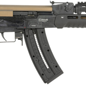 Mauser Rimfire 4070026 AK-47 22 LR 24+1 16.50" Barrel w/Flash Hider, Bronze Receiver, Adjustable Rear Sight, Optics Ready Picatinny Rail, Left Side Folding Stock, Ambidextrous Magazine Release