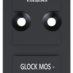 Viridian 9820030 RFX45 Glock MOS Mounting Adapter Black Anodized