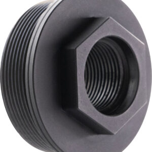 CMMG 11DB016 Zeroed HUB Mount Fits 5/8"x24 Stainless Steel Black