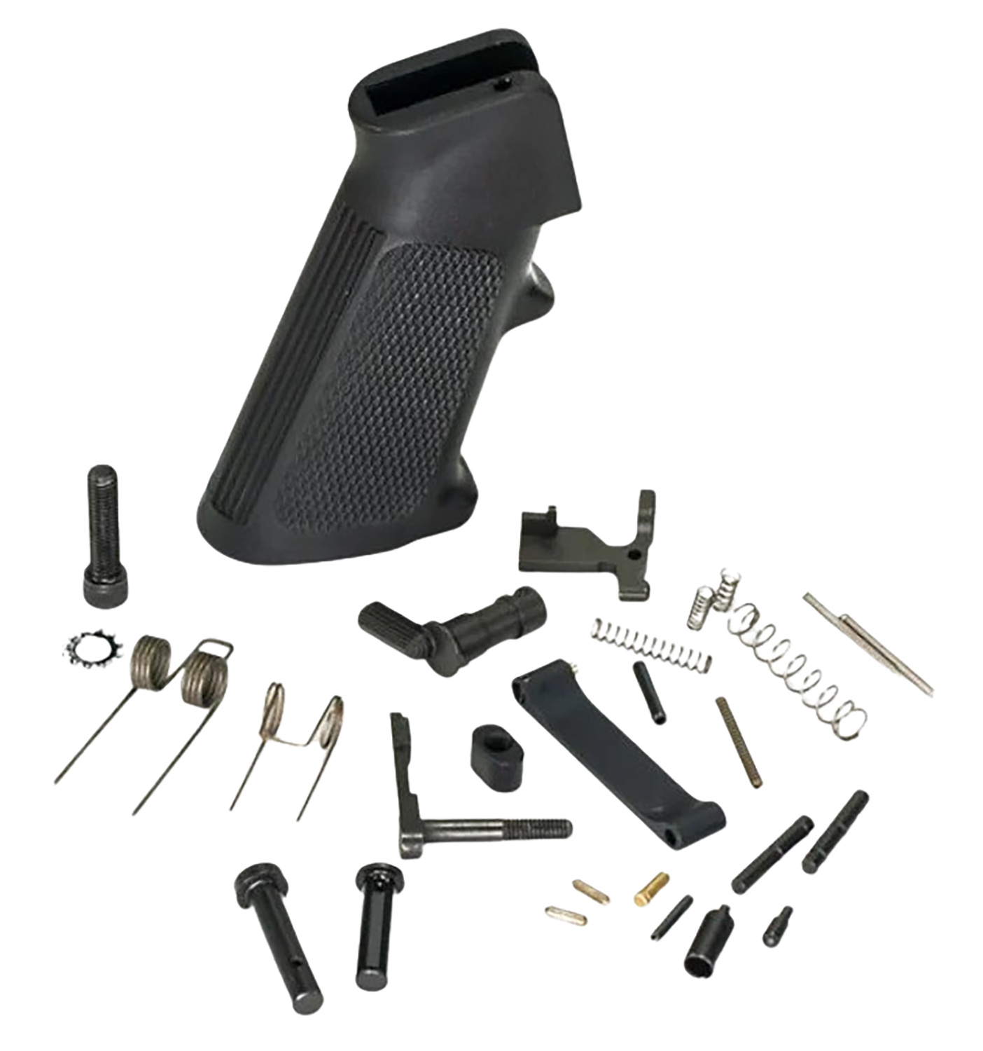 White Label Armory WLA-LOW-1015-01 Lower Parts Kit For AR-15 Black