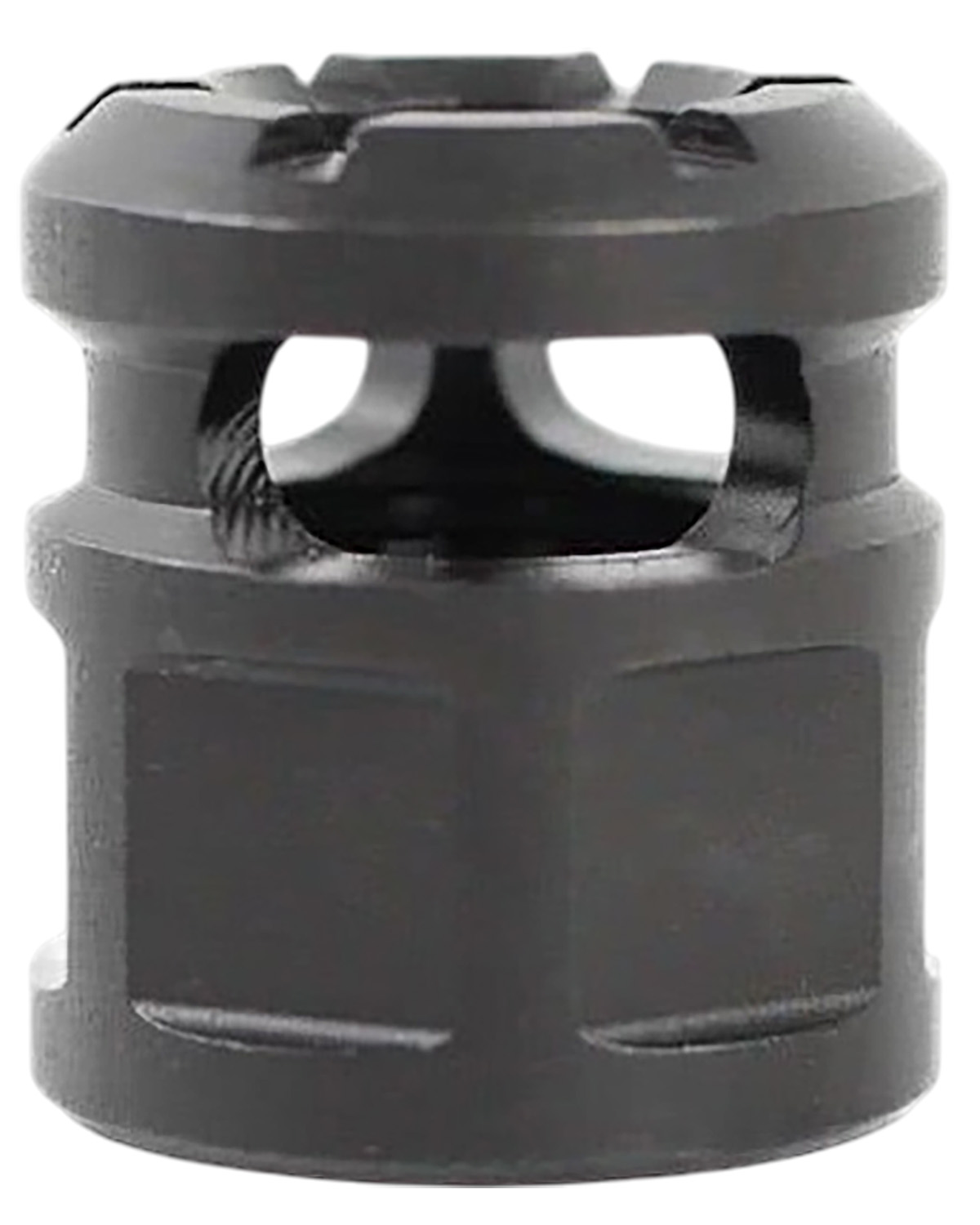 Armaspec ARM4511-BLK Micro Compensator ROOK Black QPQ Nitride Stainless Steel 1/2"x28 Threads Multi Caliber
