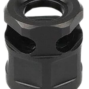 Armaspec ARM4521-BLK Micro Compensator Pawn Black QPQ Nitride Stainless Steel 1/2"x28 Threads
