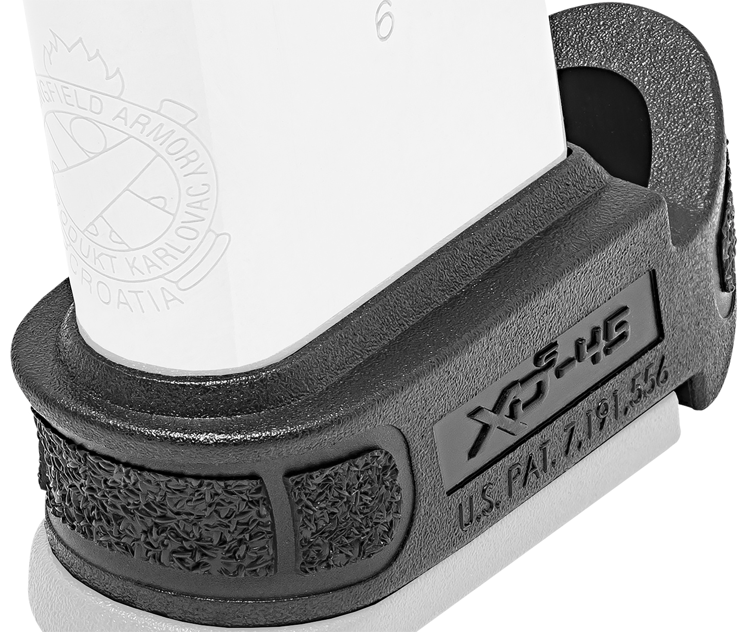 Springfield Armory XDG5005 Mag Sleeve made of Polymer with Black Finish & 1 Piece Design for 45 ACP Springfield XD Mod.2 Magazines