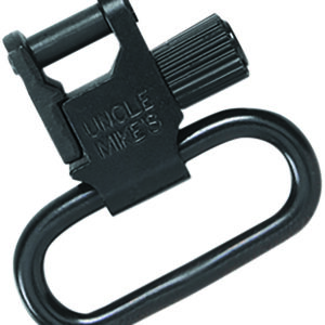 Uncle Mike's 14033 Super Swivel Quick Detach Tri-Lock Blued 1.25" Loop for Rifles or Shotguns w/QD Bases