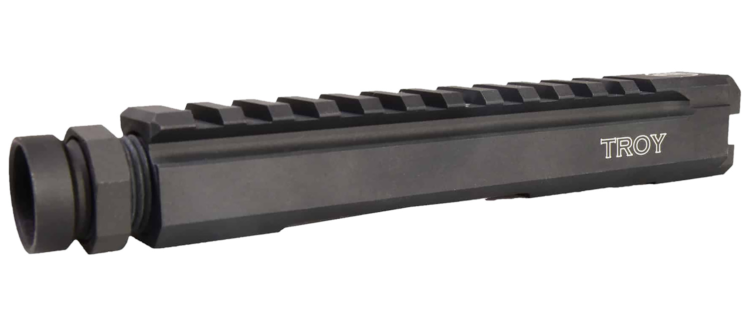 Troy Ind SRAIAK1T0BT00 Top Rail AK-47 Black Hardcoat Anodized Aluminum Rifle Ambidextrous