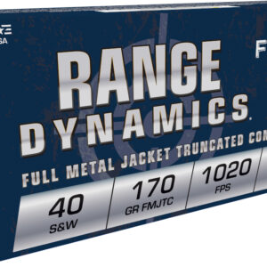 FIO RANGE 40SW 170GR FMJ TRUNCATED 50/20