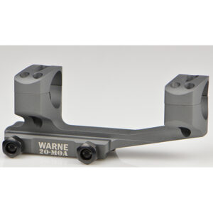 WAR MOUNT 20MOA 1 MSR GRY EXT SKELETONIZED