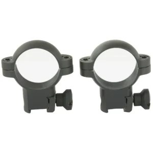 BURRIS OPTICS RIMFIRE RINGS 1" HIGH BLK DVTL