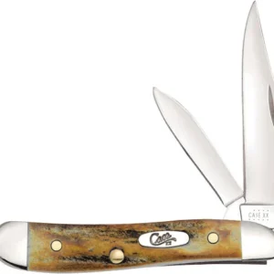 CASE KNIVES GENUINE STAG - PEANUT
