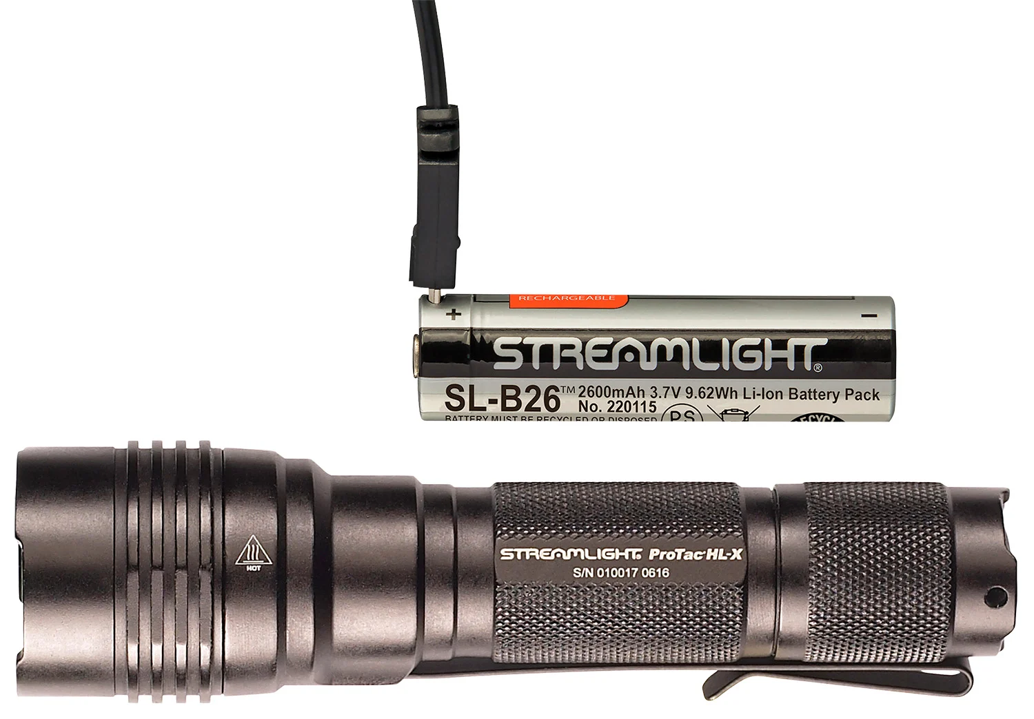 STREAMLIGHT PROTAC HL-X USB 1000LM BLACK
