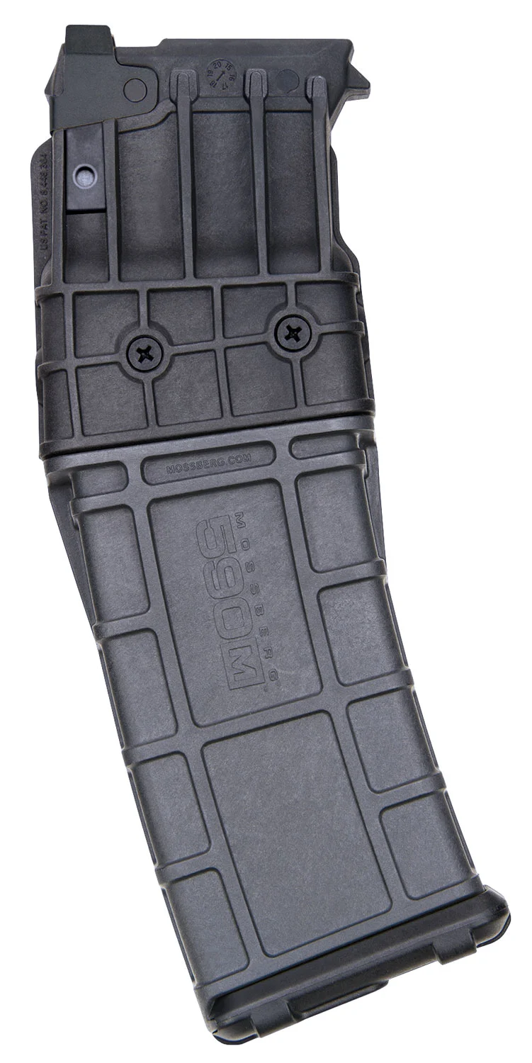 Mossberg 95139 590M 15rd Double Stack 12 Gauge Black Polymer (2.75" Shotshell Only)