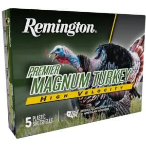 Remington Ammunition 28041 Premier Magnum Turkey High Velocity 12 Gauge 3.50" 2 oz 5 Shot 5 Per Box/ 20 Cs
