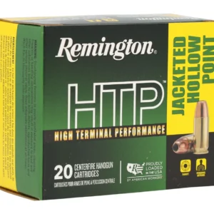 Remington Ammunition 21455 HTP  45ACP 230gr Jacketed Hollow Point 20 Per Box/25 Case