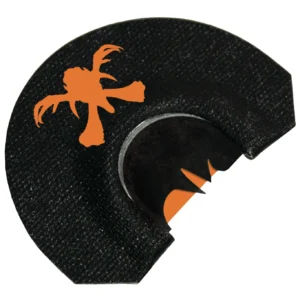 Primos 1245 Hook Hunter Curved Diaphragm Call Attracts Turkeys, Three Latex Reeds, Includes Pin Box