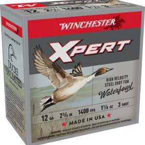 Winchester Ammo WEX12H3 Super X Xpert High Velocity 12Gauge 2.75" 1 1/8oz 3Shot 25 Per Box/10 Case