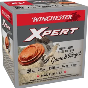 Winchester Ammo WE28GT7 Super X Xpert High Velocity 28Gauge 2.75" 5/8oz 7Shot 25 Per Box/10 Case