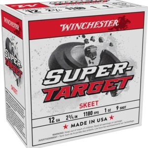 Winchester Ammo TRGTL129 Super-Target Xtra-Lite 12Gauge 2.75" 1oz 9Shot 25 Per Box/10 Case