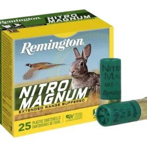 Remington Ammunition 26684 Nitro Magnum 12Gauge 3" 1 7/8oz 4Shot 25 Per Box/10 Case