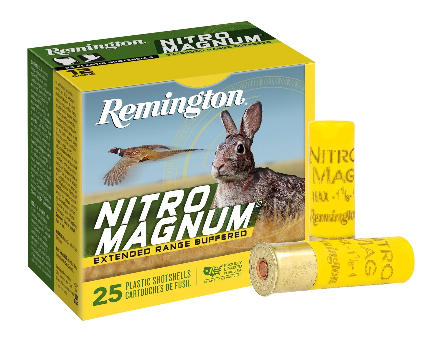 Remington Ammunition 20672 Nitro Magnum 20Gauge 3" 1 1/4oz 4Shot 25 Per Box/10 Case
