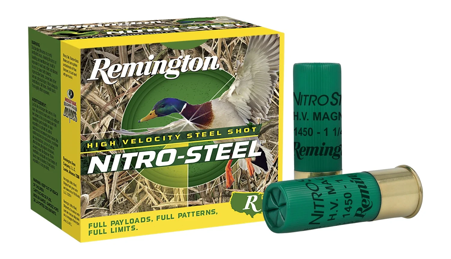 Remington Ammunition 20650 Nitro-Steel High Velocity 12Gauge 2.75" 1 1/4oz BBShot 25 Per Box/10 Case