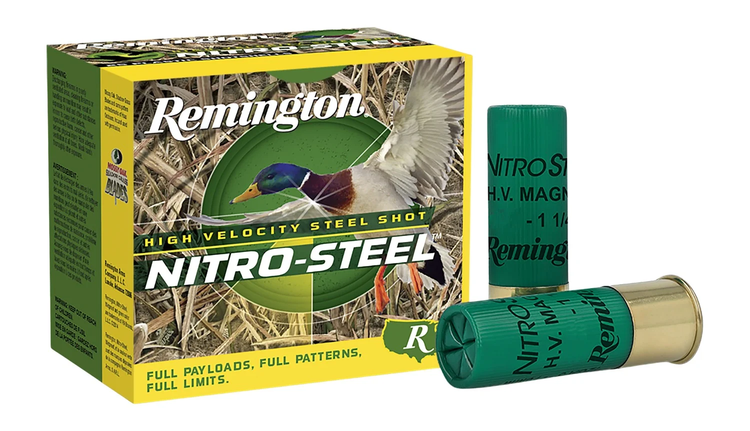 Remington Ammunition 20856 Nitro-Steel High Velocity 12Gauge 3" 1 3/8oz BBShot 25 Per Box/10 Case