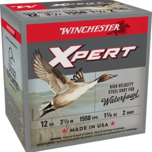 Winchester Ammo WEX12L2 Super X Xpert High Velocity 12Gauge 3.50" 1 3/8oz 2Shot 25 Per Box/10 Case