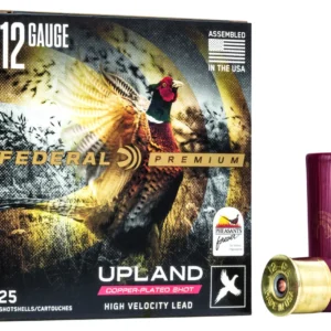Federal PF15475 Premium Wing-Shok Pheasant Forever High Velocity 12Gauge 2.75" 1 1/4oz 7.5Shot 25 Per Box/10 Case