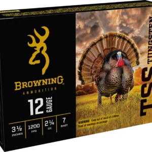 Browning Ammo B193921247 TSS Tungsten Turkey 12Gauge 3.50" 2 1/4oz Tungsten 7Shot 5 Per Box/10 Case