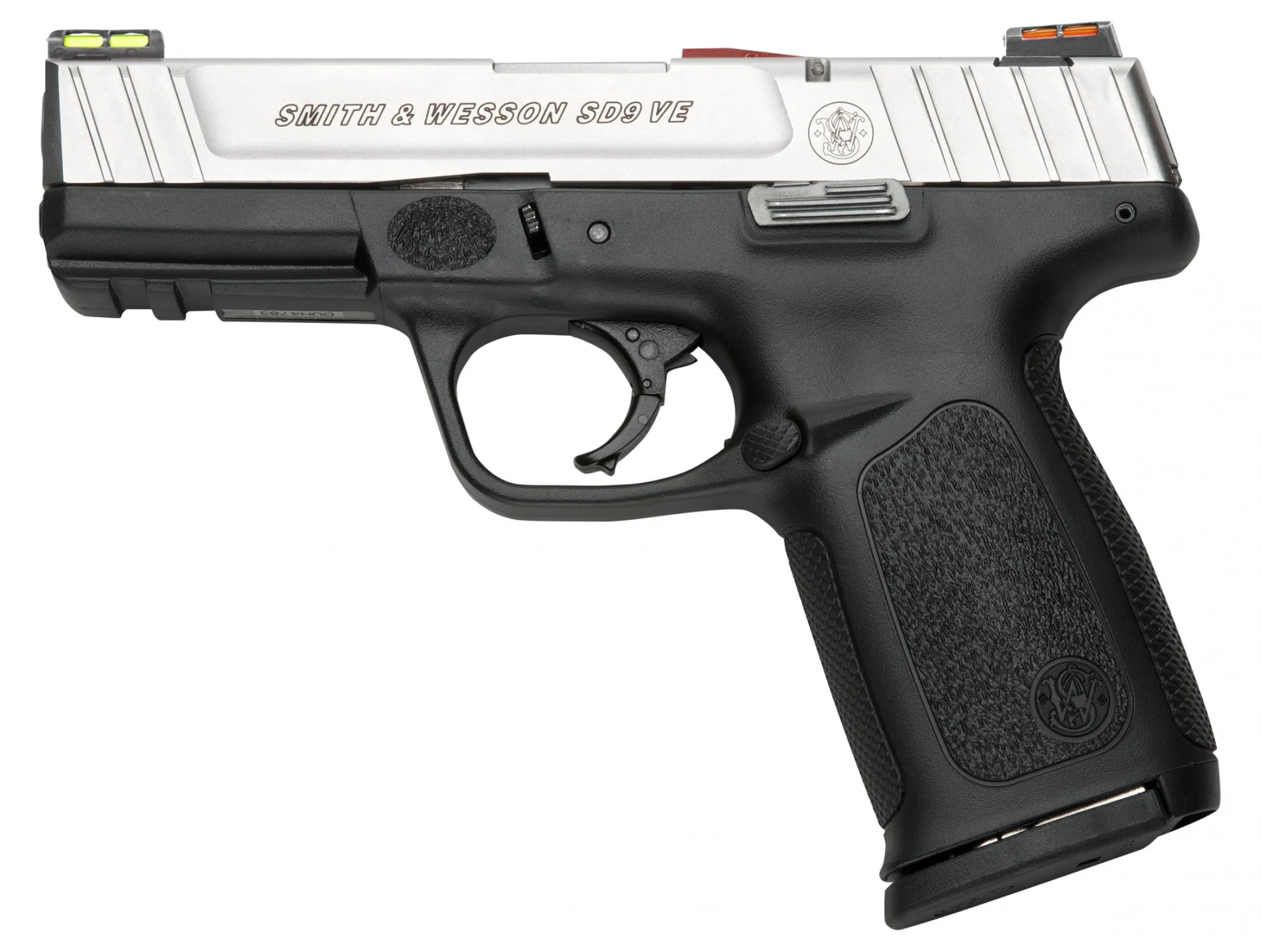SMITH AND WESSON SD9VE 9MM 10+1 4" SS HI-VIZ
