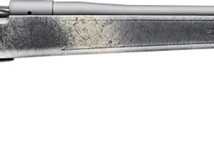 Bergara Rifles B14S521SP B-14 Wilderness Ridge SP 308 Win 4+1 18" Threaded, Sniper Gray Cerakote Barrel/Rec, SoftTouch Woodland Camo Synthetic Stock, Omni Muzzle Brake