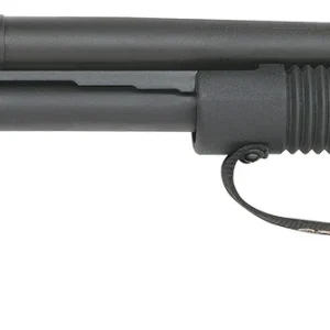 Mossberg 50697 590 Cruiser 12 Gauge Pump 3" 6+1 18.50" Matte Blued Stand-Off Breacher Barrel, Matte Blued Stainless Steel Receiver, Black Pistol Grip