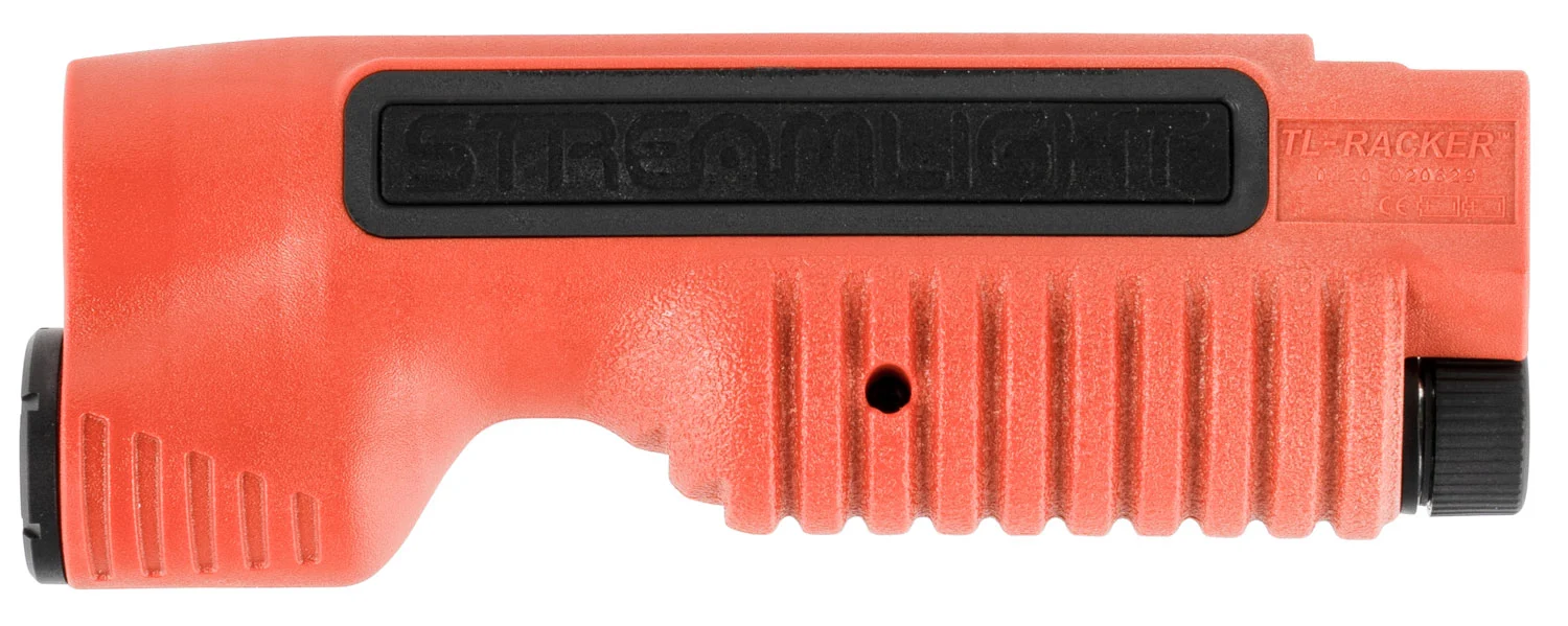Streamlight 69611 TL-Racker Orange Nylon, Fits Remington 870 Shotgun, 1,000 Lumens White LED Bulb, 283 Meters Beam