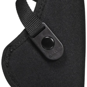 Allen 44806 Cortez OWB, Size 06, Black Polyester, Compatible w/Glock 26/27, Ruger Security-9, Belt Loop Mount Right Hand