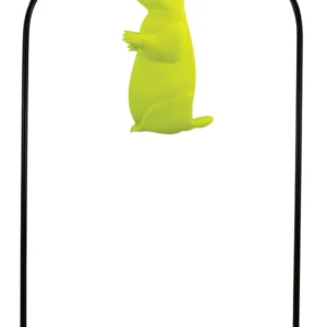 Birchwood Casey 48022 Ground Strike Hanging Prairie Dog Pistol/Rifle Rubber/Metal Yellow Prairie Dog Illustration Impact Enhancement Motion