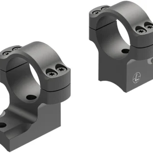Leupold 181334 BackCountry Ring Mount Matte Black Savage 10/110 Round Receiver