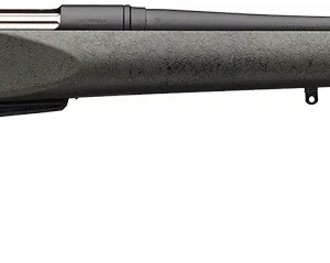 Winchester Guns 535732299 XPR SR 6.8 Western Caliber with 3+1 Capacity, 24" Threaded Barrel, Black Perma-Cote Metal Finish & Black Webbed Green Grayboe Renegade Long Range Stock Right Hand (Full Size)