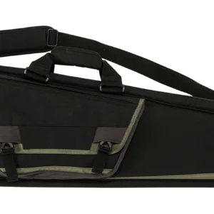 Allen 90650 Rocky Double Rifle Case 50" Black Endura w/Tan Trim, Daisy Chain Loops, Lockable Zippers, Adjustable/Removeable Padded Shoulder Strap Holds 2 Rifles