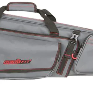 Allen 94948 Gear-Fit Dakota 48" Rifle Case Gray w/Red Accents, Padding & Organizer Pocket for Scoped Rifle