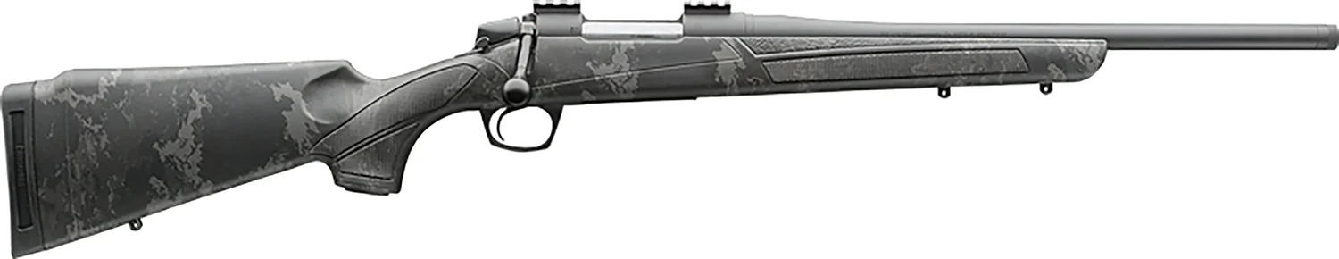 CVA CR3901R Cascade SB Full Size 6.5 Creedmoor 4+1 18" Graphite Black Cerakote Steel Threaded Barrel, Veil Tac Camo Fixed w/SoftTouch Fiberglass Stock