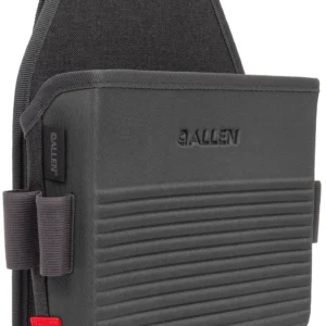Allen 8324 Competitor Shell Bag Gray EVA Capacity 50rd Waist Mount 2" Belt
