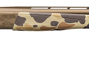 Browning 018725305 Cynergy Wicked Wing 12 Gauge with 26" Barrel, 3.5" Chamber, 2rd Capacity, Burnt Bronze Cerakote Metal Finish & Vintage Tan Camo with Adjustable Comb Stock Right Hand (Full Size)
