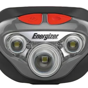 Energizer HDDIN32E Vision HD+ Focus  45/400 Lumens Red/White LED Bulb Gray 85 Meters Distance 30 Meters Distance