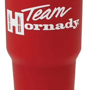 Hornady 99134 Team Hornady Tumbler Red Stainless Steel 30 oz