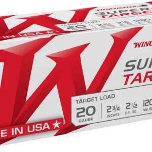 Winchester Ammo TRGT207VP Super-Target 20Gauge 2.75" 7/8oz 7.5Shot 100 Per Box/2 Case