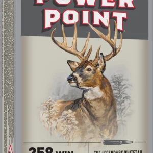 Winchester Ammo X3582 Power-Point 358Win 200gr 20 Per Box/10 Case