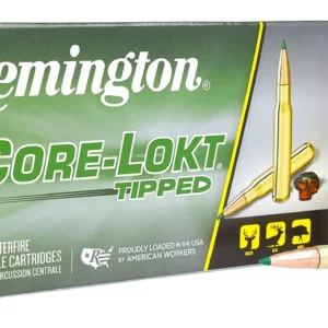 Remington Ammunition 29017 Core-Lokt Tipped  6.5Creedmoor 129gr Core-Lokt Tipped 20 Per Box/10 Case