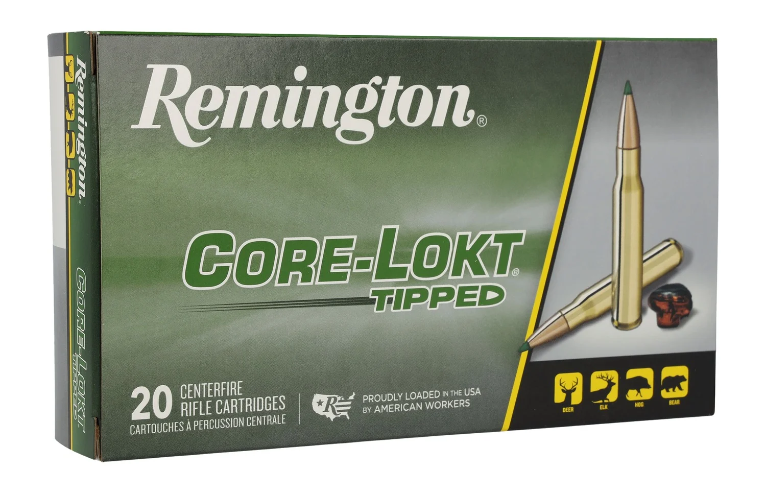 Remington Ammunition 29020 Core-Lokt Tipped 280Rem 140gr CoreLokt Tipped 20 Per Box/10 Case