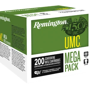Remington Ammunition 20107 UMC Mega Pack 300Blackout 150gr Full Metal Jacket 200 Per Box/1 Case *Loose