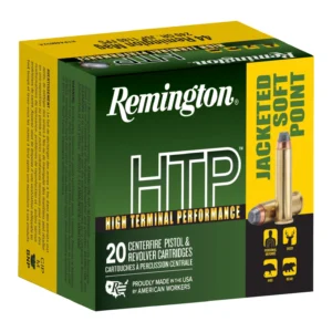 Remington Ammunition 23002 HTP 44RemMag 240gr Jacketed Soft Point 20 Per Box/25 Case